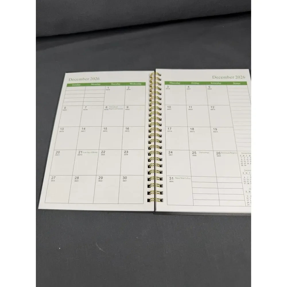 Monthly Planner 2026-2028, 3 Year 5.7'' X 8.5'', Black(JAN2026-DEC2028)
